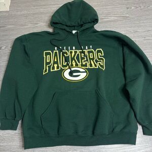 Vintage Green Bay Packers Sweatshirt Mens Sz Large Hoodie